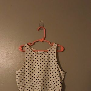 Talula Polka Dot Crop Tank